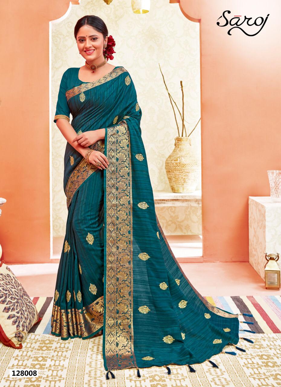 Saroj Present Raadhya Sarees Catalogue