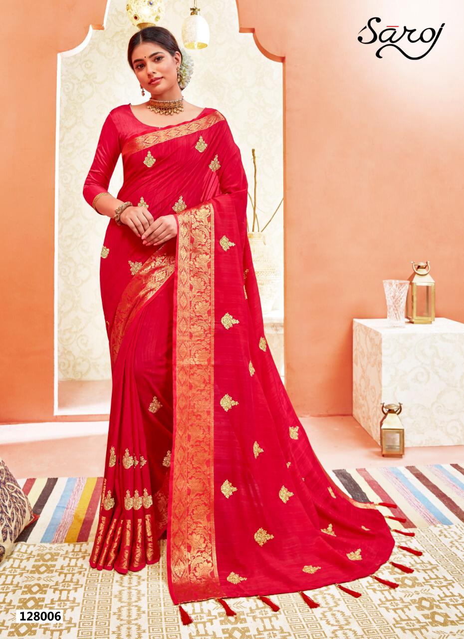 Saroj Present Raadhya Sarees Catalogue