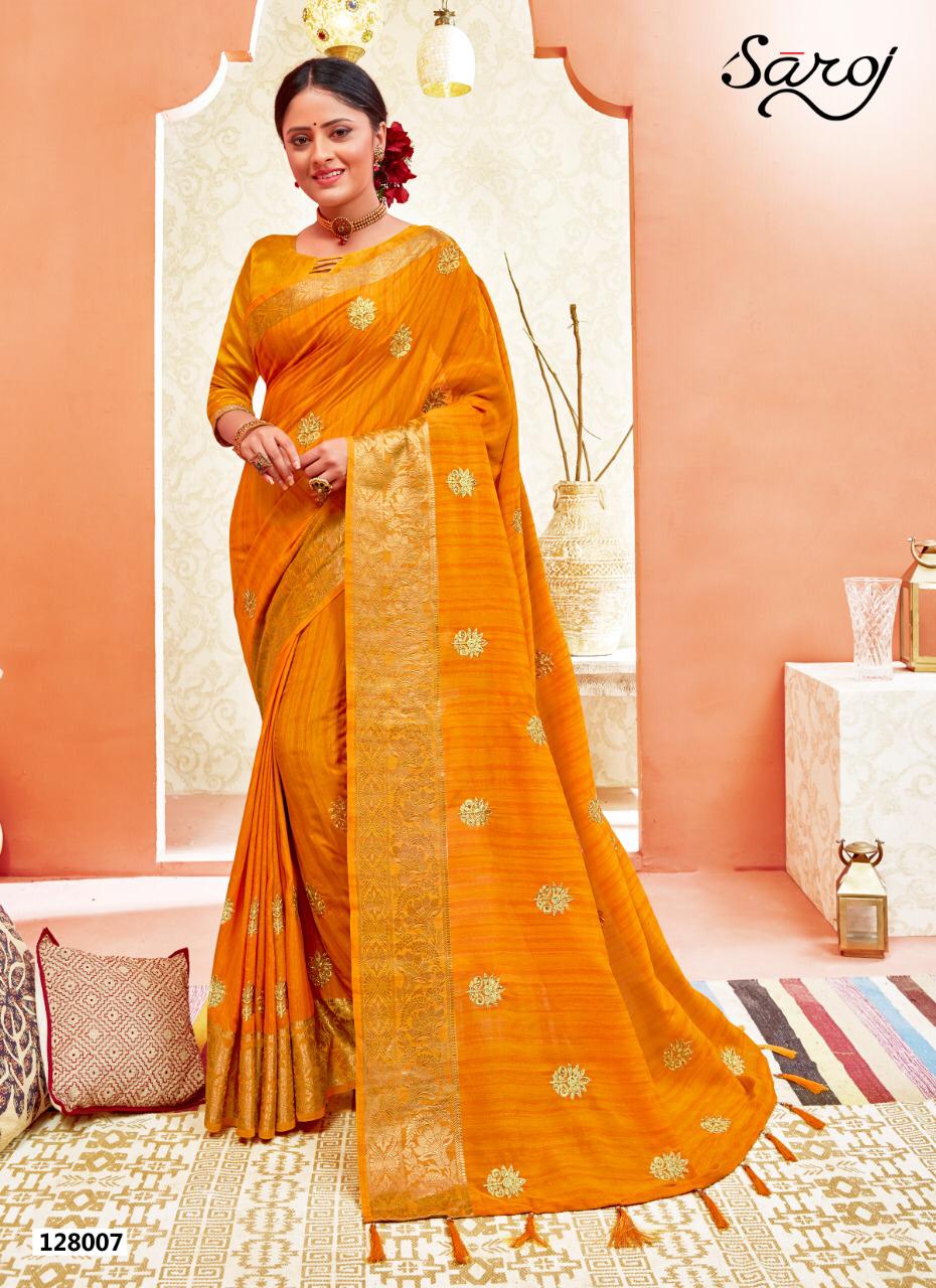 Saroj Present Raadhya Sarees Catalogue