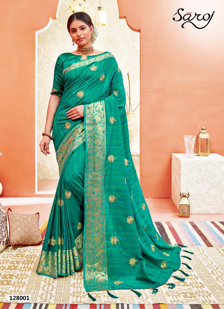 Saroj Present Raadhya Sarees Catalogue