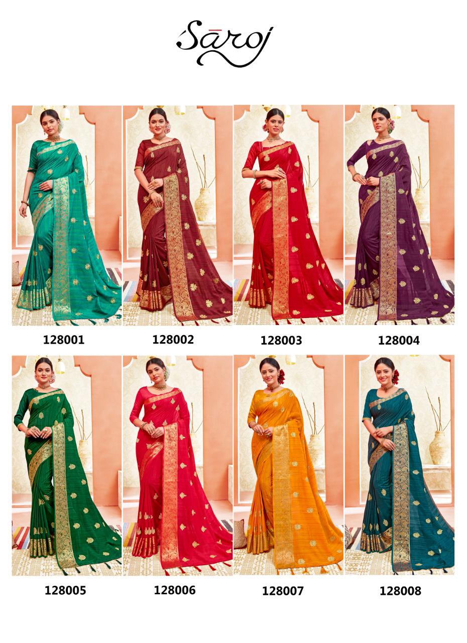 Saroj Present Raadhya Sarees Catalogue