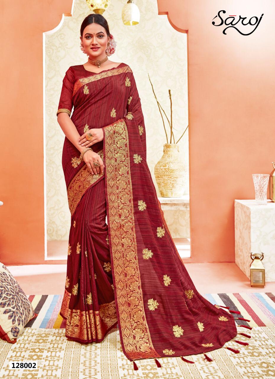 Saroj Present Raadhya Sarees Catalogue