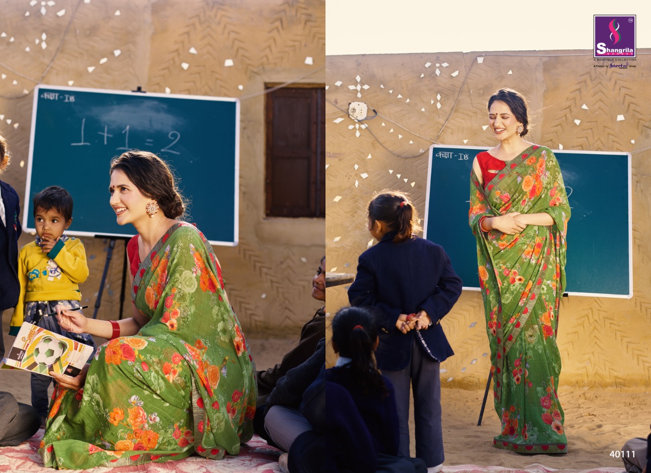 Shangrila Present Inox Vol 11 Sarees Catalogue