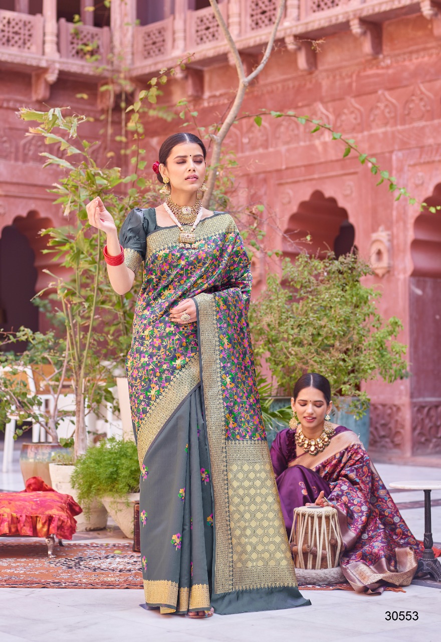 Shangrila Present  Kaasani  Sarees Catalogue