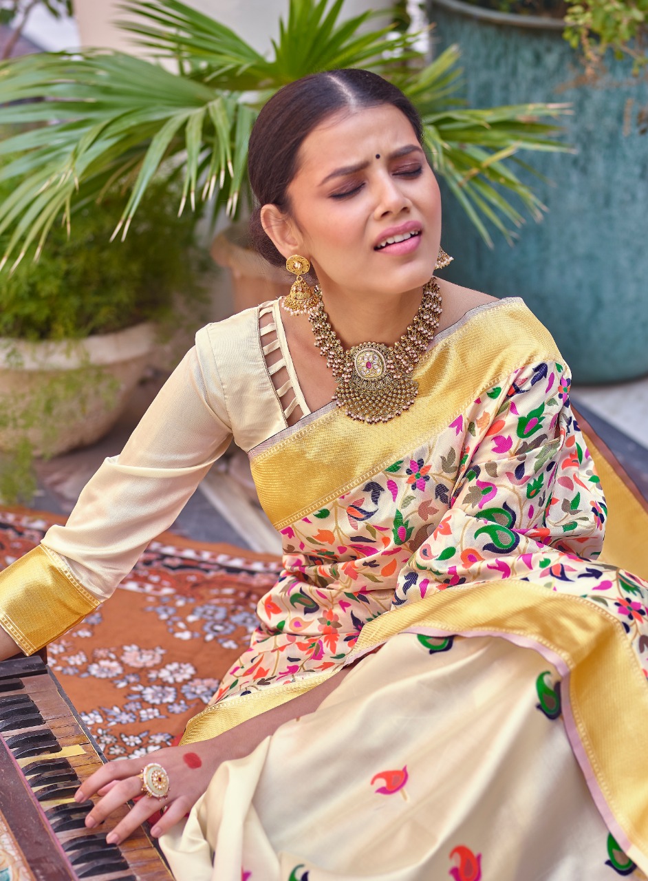 Shangrila Present  Kaasani  Sarees Catalogue