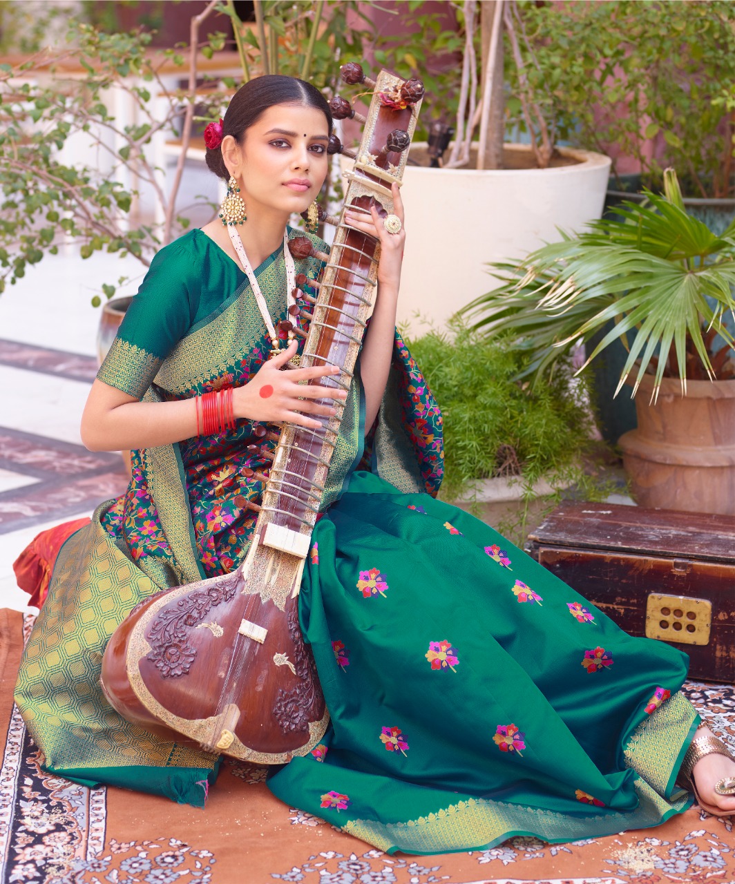 Shangrila Present  Kaasani  Sarees Catalogue