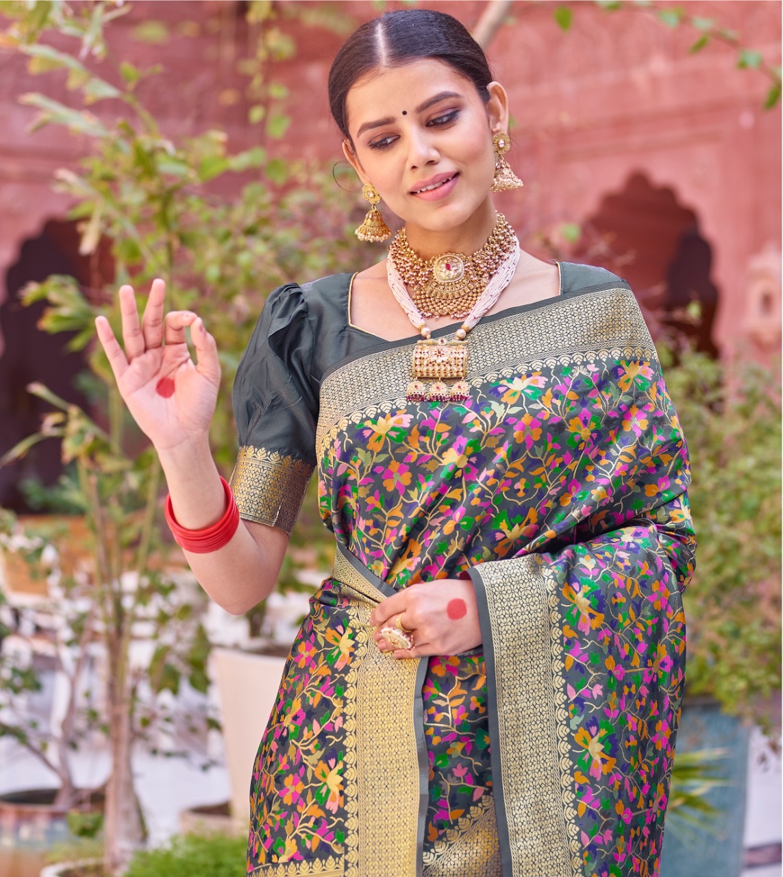 Shangrila Present  Kaasani  Sarees Catalogue