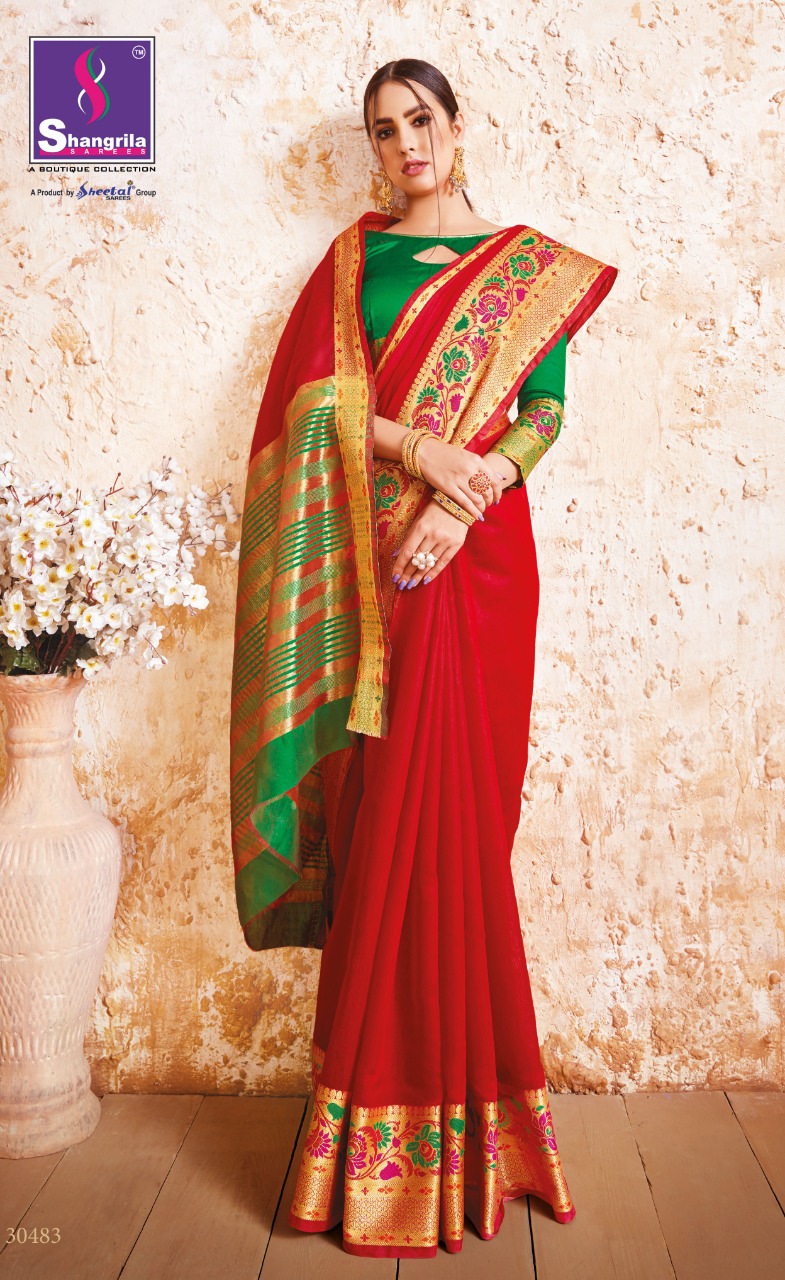 Shangrila Present Kalamkari Vol 6 Sarees Catalogue