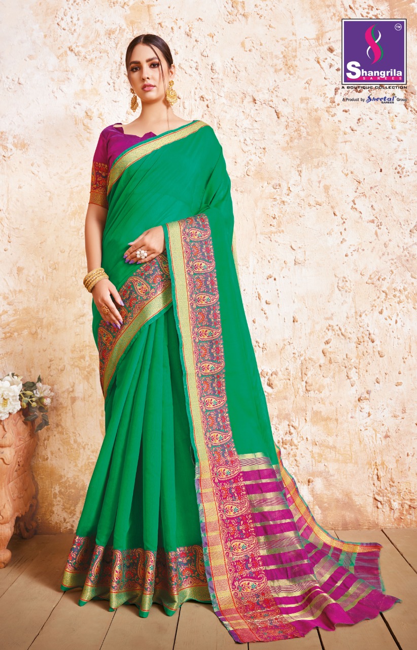 Shangrila Present Kalamkari Vol 6 Sarees Catalogue