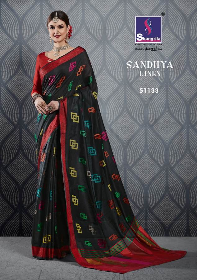 Shangrila Present Sandhya Sarees Catalogue