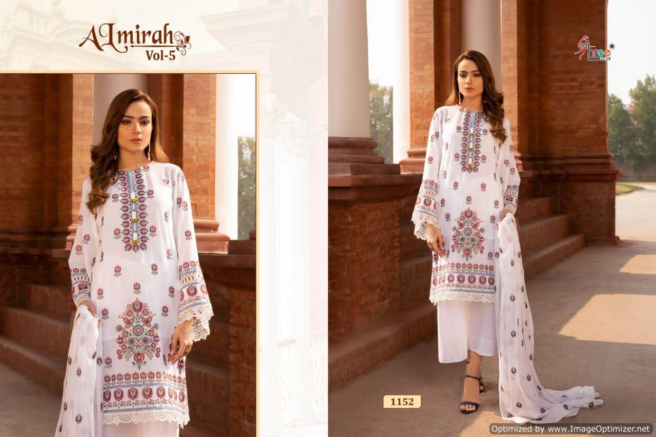 Shree Present Almirah Vol 5 Pakistani Salwar Suits