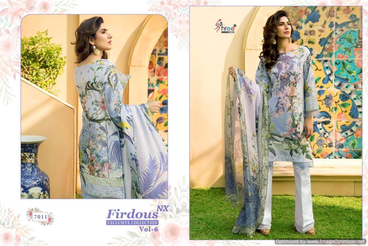 Shree Present Firdous Exclusive Collection Vol 6 Nx Pakistani Suits