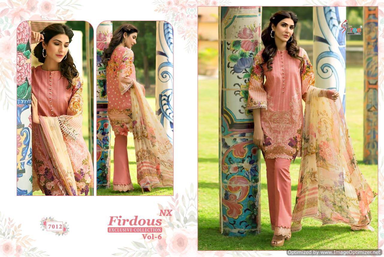 Shree Present Firdous Exclusive Collection Vol 6 Nx Pakistani Suits