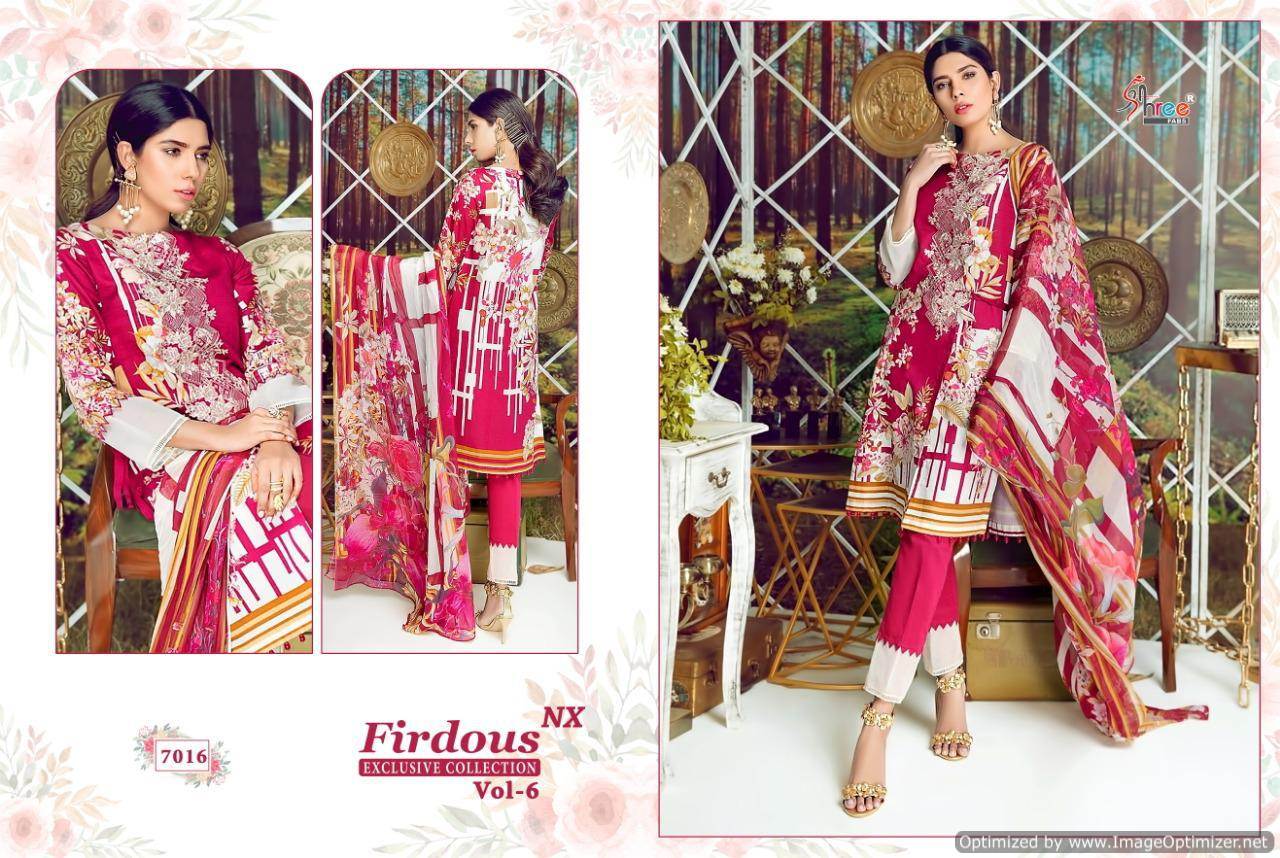 Shree Present Firdous Exclusive Collection Vol 6 Nx Pakistani Suits