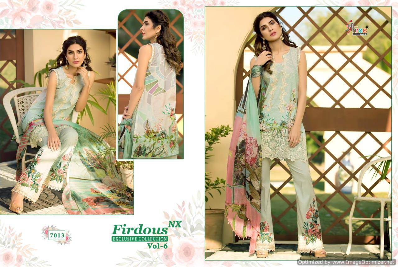 Shree Present Firdous Exclusive Collection Vol 6 Nx Pakistani Suits