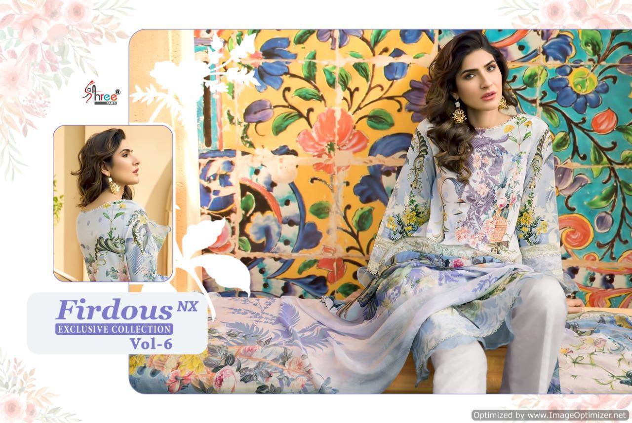Shree Present Firdous Exclusive Collection Vol 6 Nx Pakistani Suits