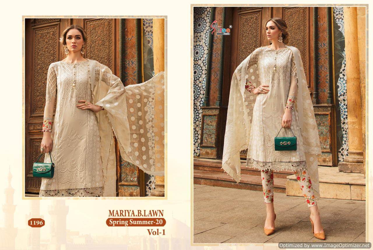 Shree Present Mariya B Spring Summer 20 Vol 1 Pakistani Suit