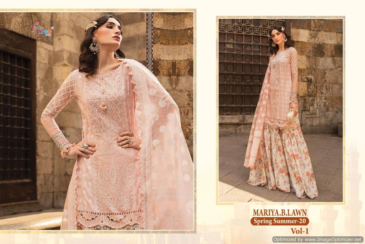 Shree Present Mariya B Spring Summer 20 Vol 1 Pakistani Suit
