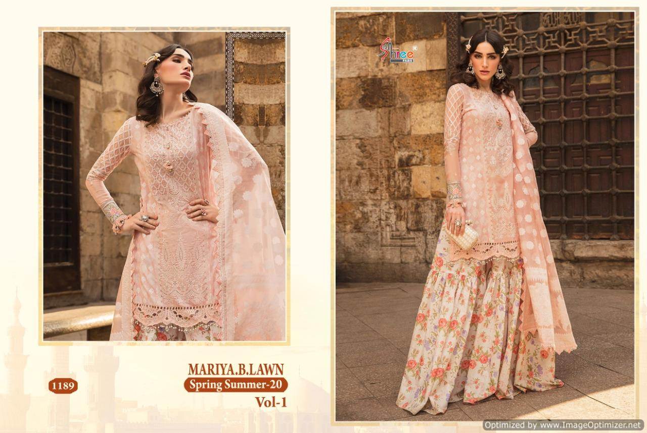 Shree Present Mariya B Spring Summer 20 Vol 1 Pakistani Suit