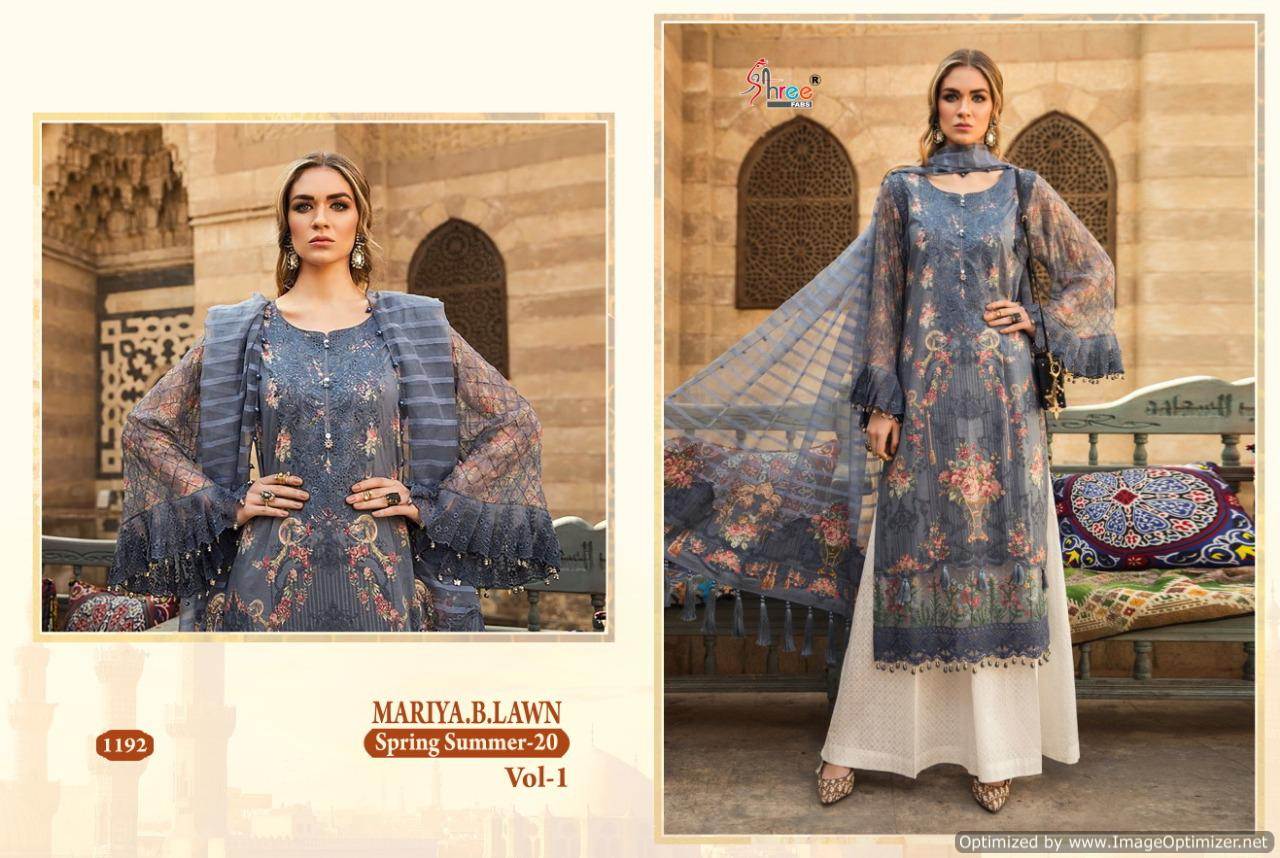 Shree Present Mariya B Spring Summer 20 Vol 1 Pakistani Suit