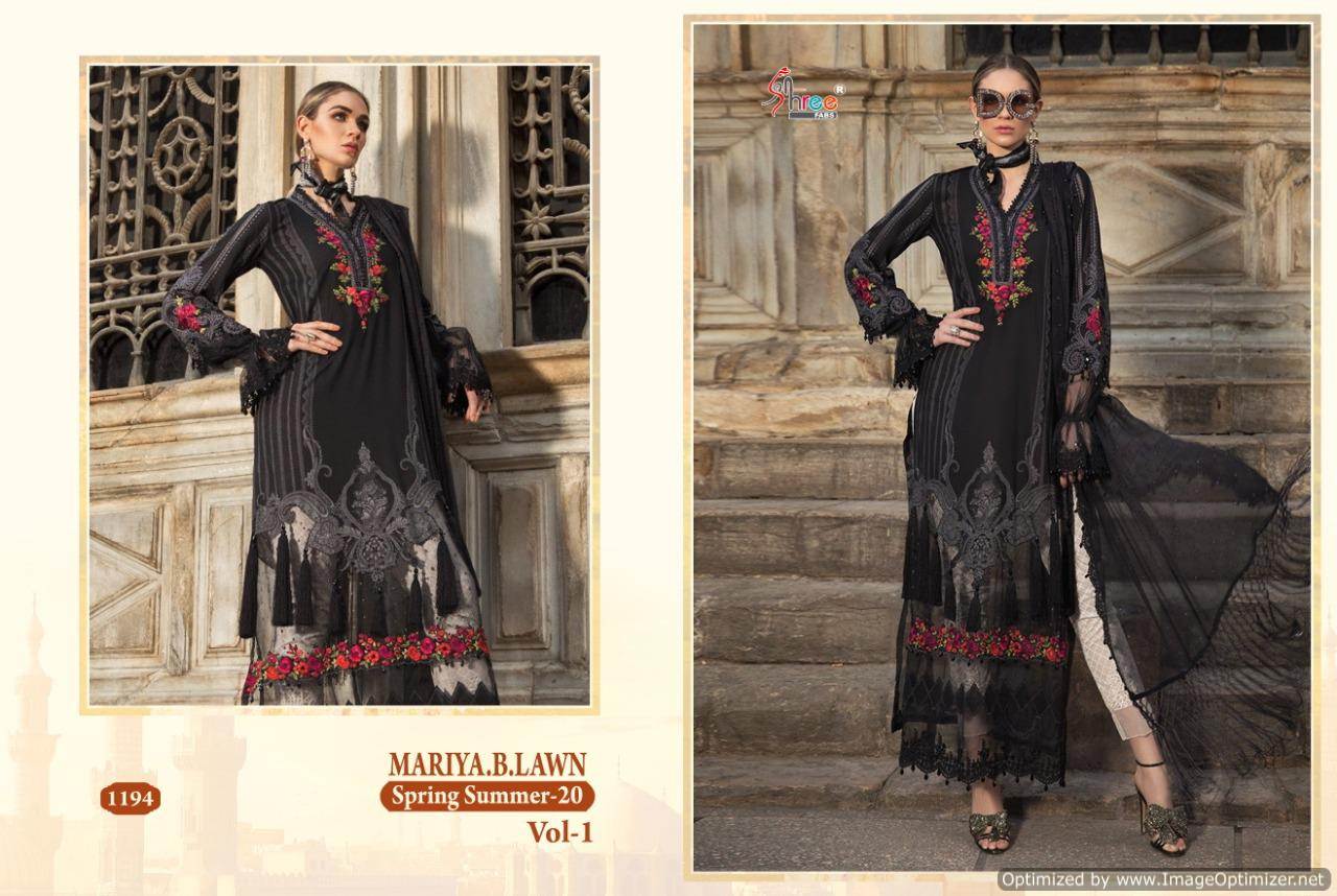 Shree Present Mariya B Spring Summer 20 Vol 1 Pakistani Suit