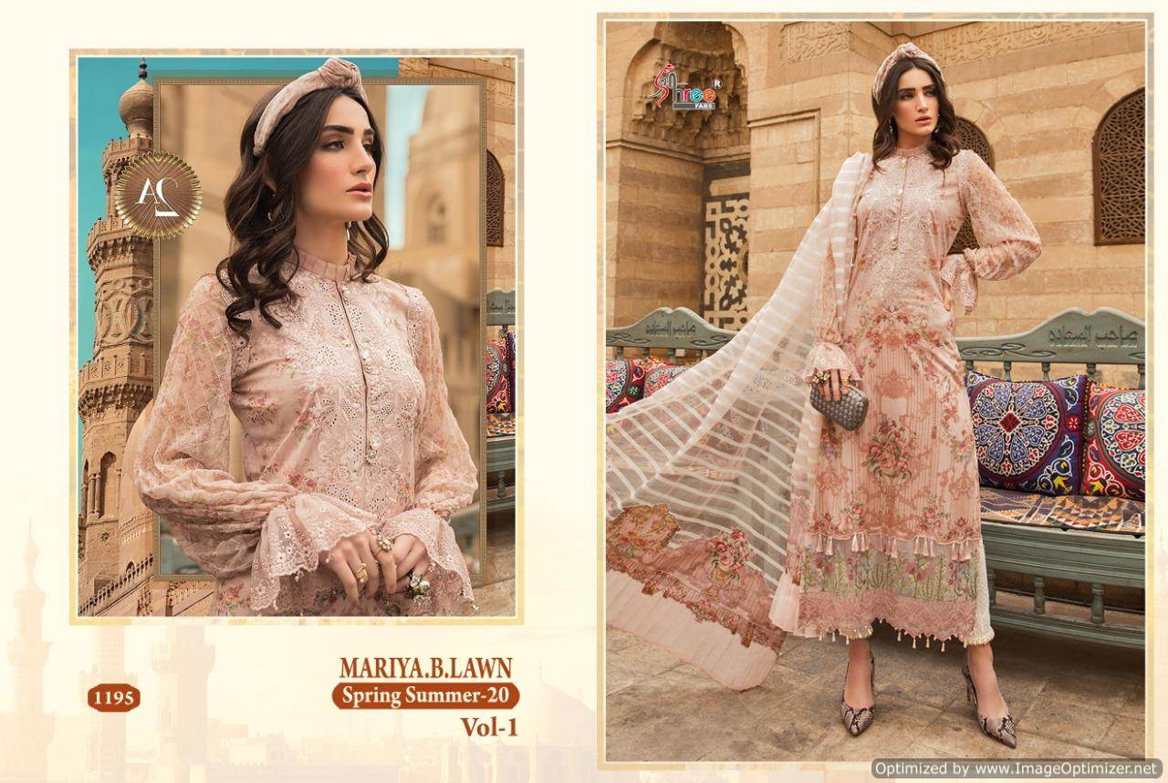 Shree Present Mariya B Spring Summer 20 Vol 1 Pakistani Suit
