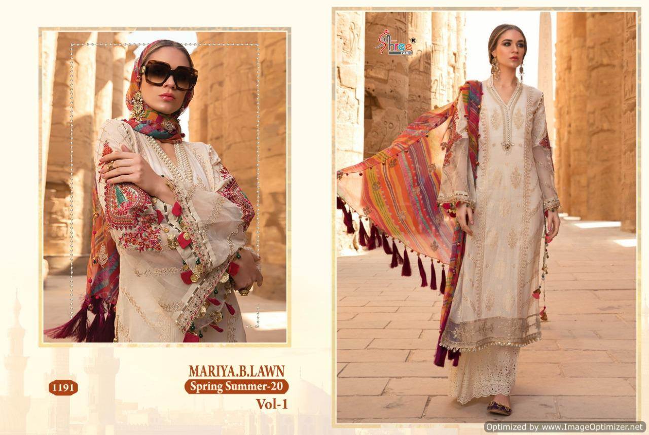 Shree Present Mariya B Spring Summer 20 Vol 1 Pakistani Suit