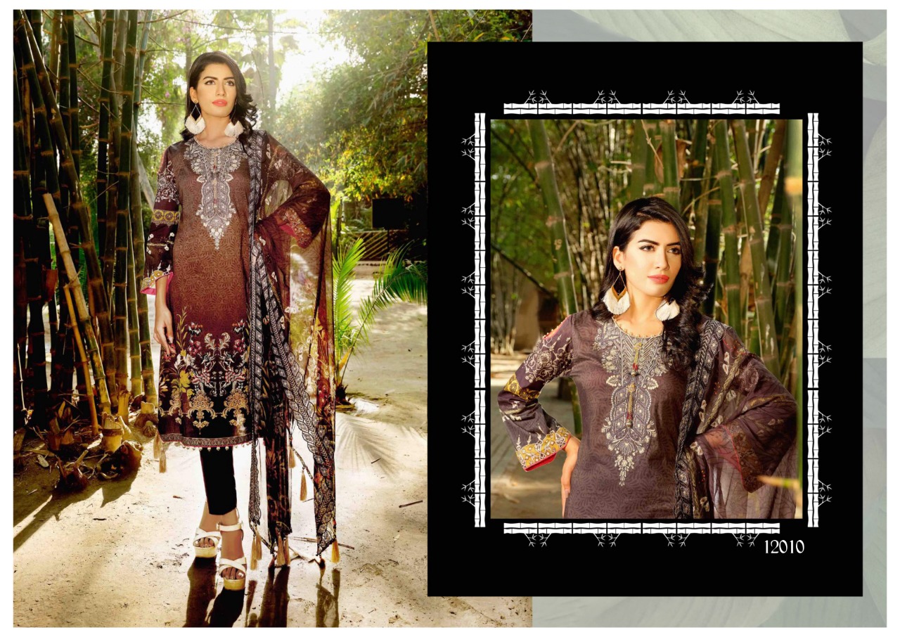 Tawakkal  Present  Opulence Vol 3  Dress Material Collection