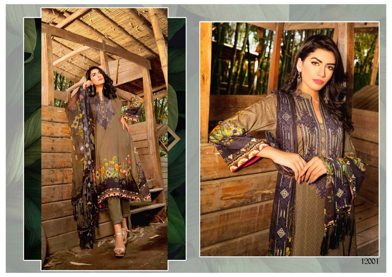 Tawakkal  Present  Opulence Vol 3  Dress Material Collection