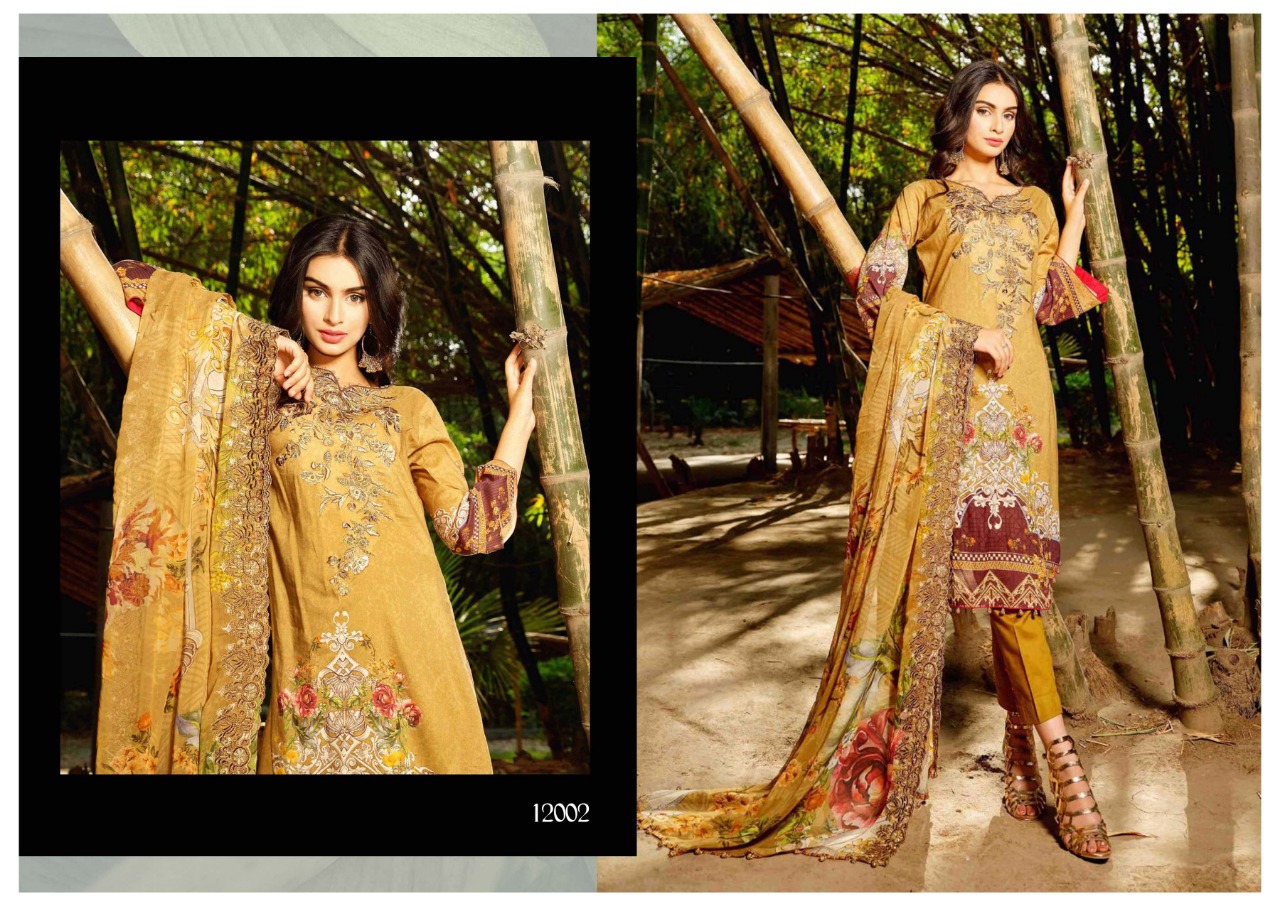 Tawakkal  Present  Opulence Vol 3  Dress Material Collection