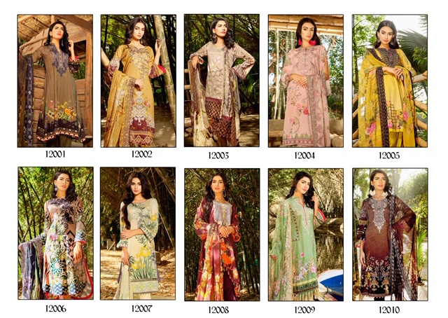 Tawakkal  Present  Opulence Vol 3  Dress Material Collection