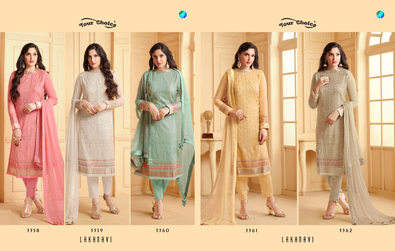 Y.c Present Lakhnavi Designer Lakhnavi Style Collection