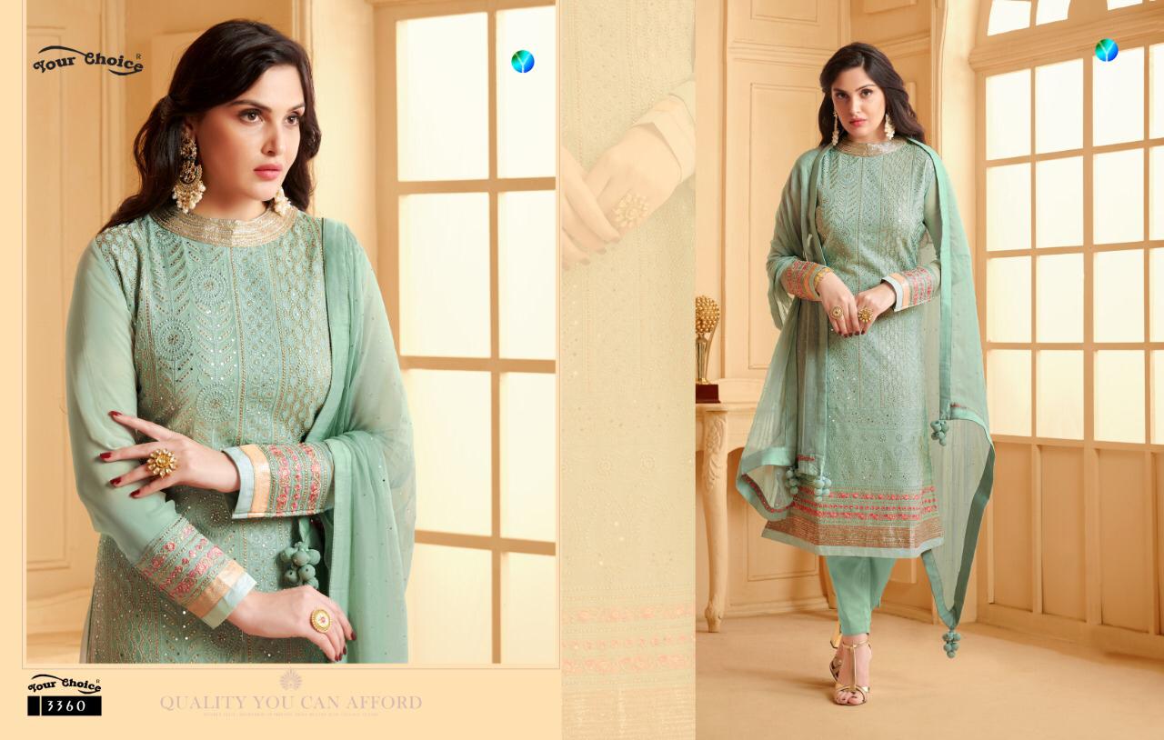 Y.c Present Lakhnavi Designer Lakhnavi Style Collection