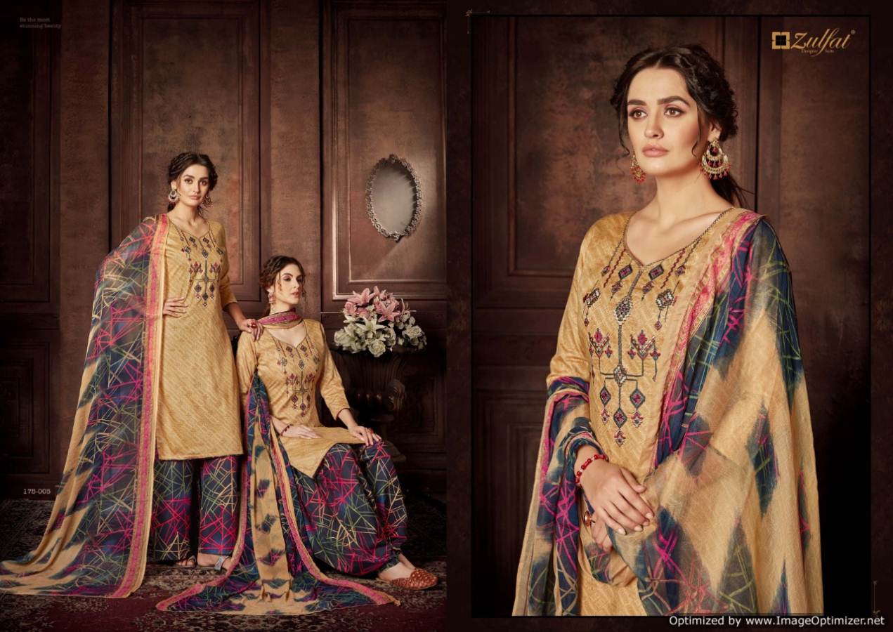 Zulfat Present Jashn E Patiala Vol 3 Printed Dress Material