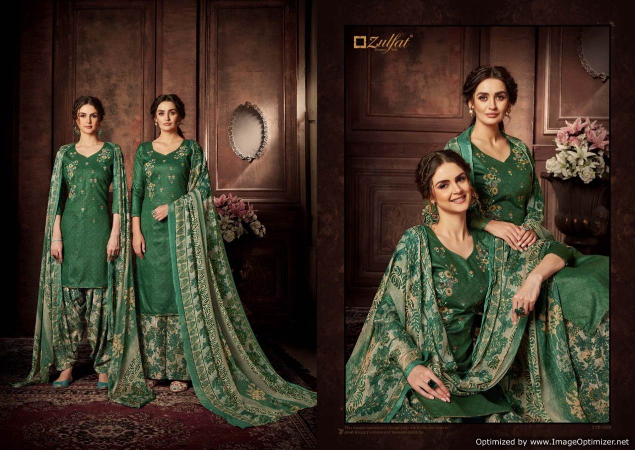 Zulfat Present Jashn E Patiala Vol 3 Printed Dress Material