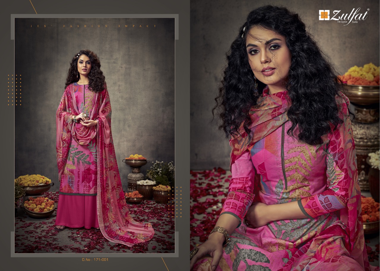 Zulfat Present Summer Bonanza Dress Material Catalogue