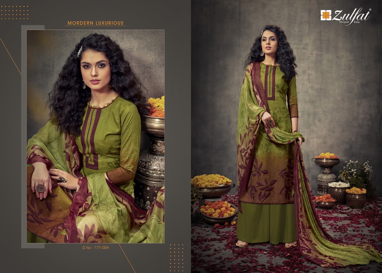 Zulfat Present Summer Bonanza Dress Material Catalogue