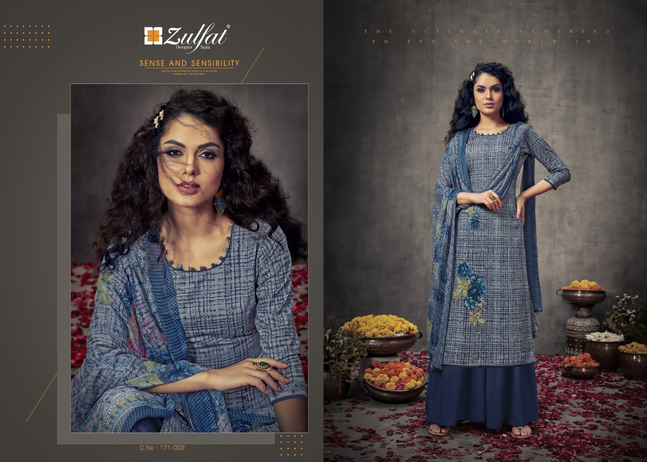 Zulfat Present Summer Bonanza Dress Material Catalogue