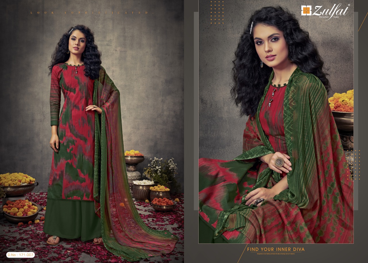 Zulfat Present Summer Bonanza Dress Material Catalogue