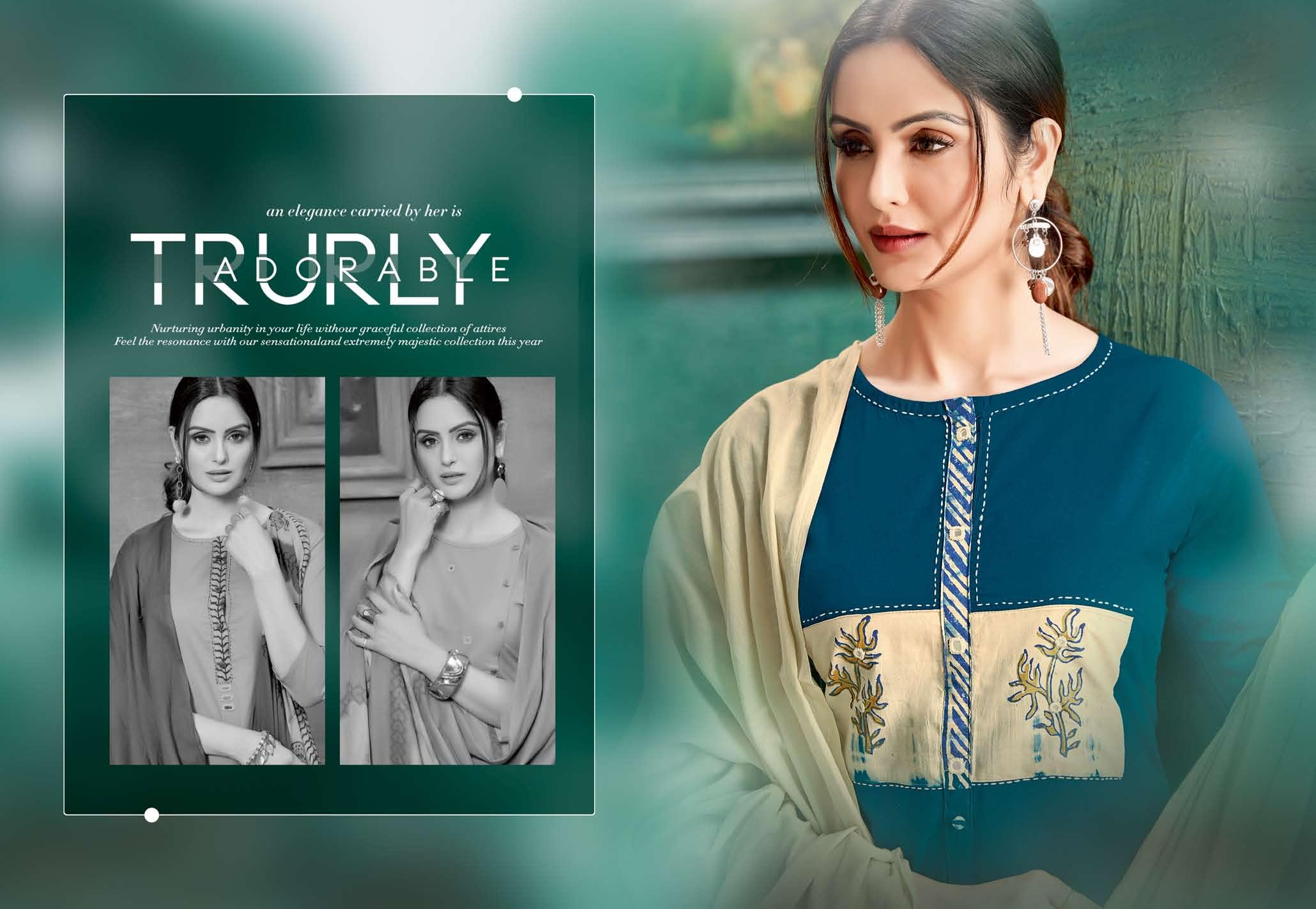 Chhaya Rim Zim Printed Cotton Ready Made Collection