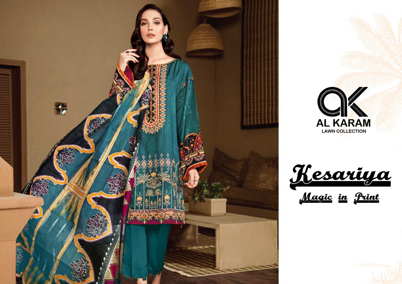 Al Akram Vol 1 Pure Karachi Dress Material