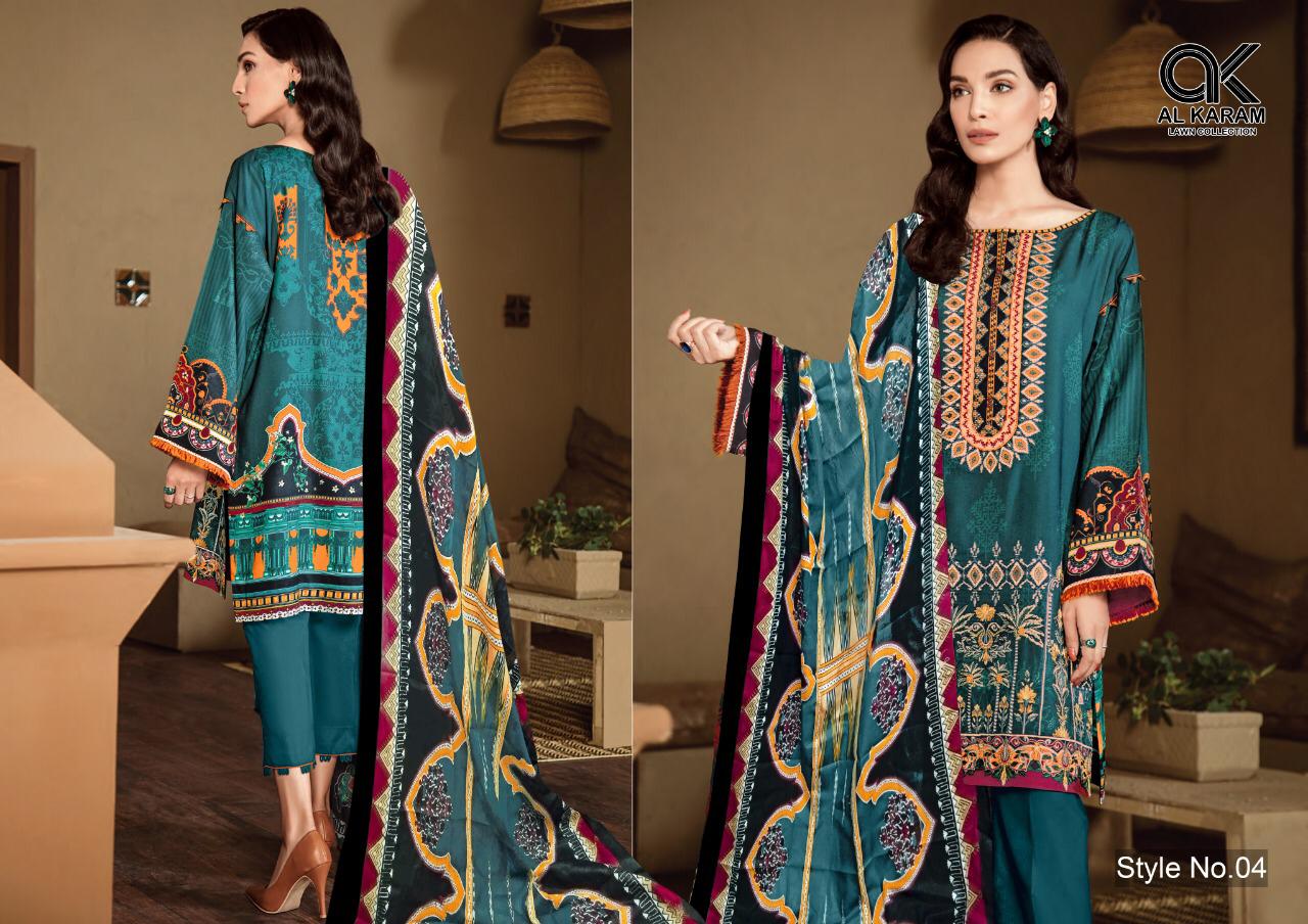 Al Akram Vol 1 Pure Karachi Dress Material