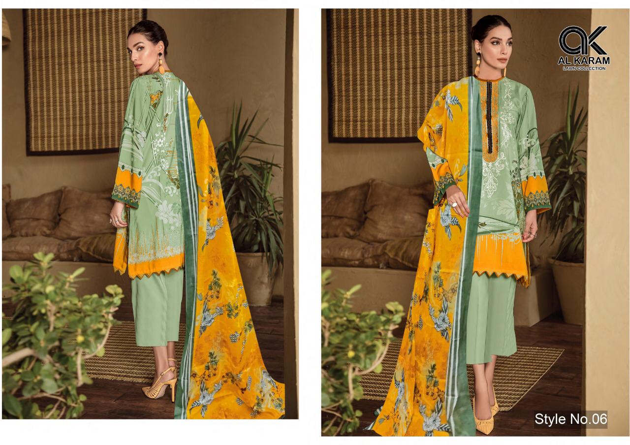 Al Akram Vol 1 Pure Karachi Dress Material