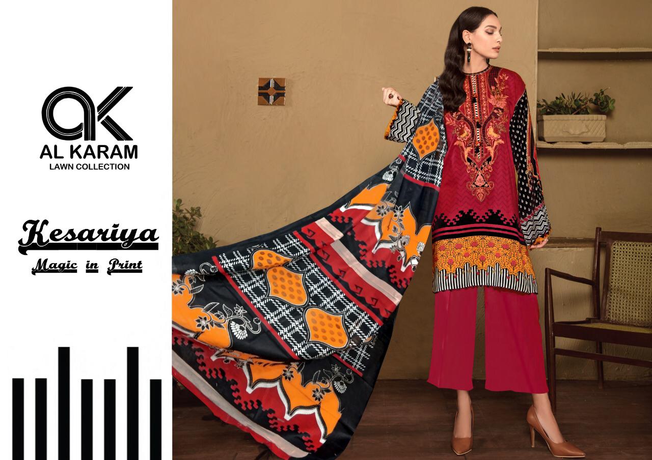 Al Akram Vol 1 Pure Karachi Dress Material