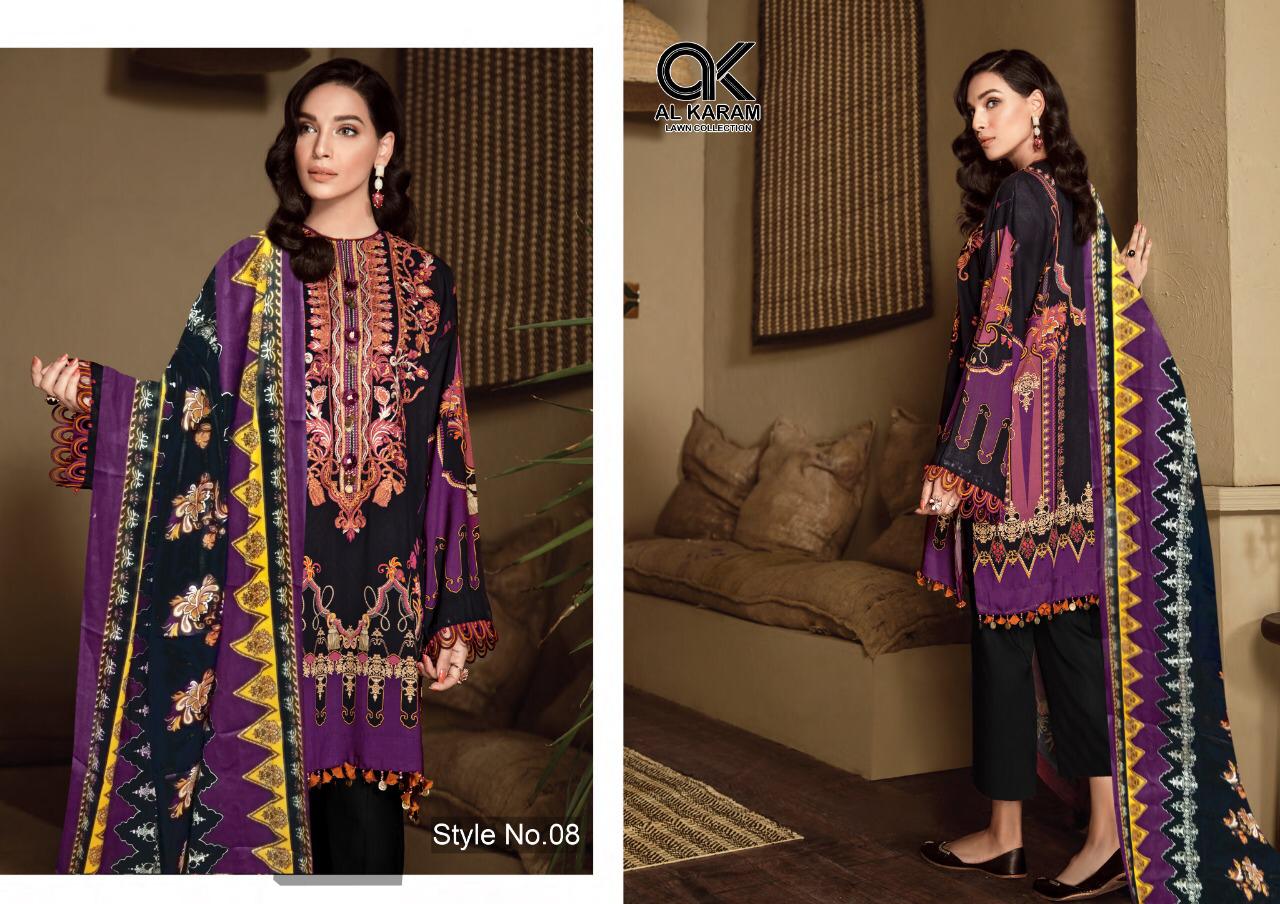 Al Akram Vol 1 Pure Karachi Dress Material