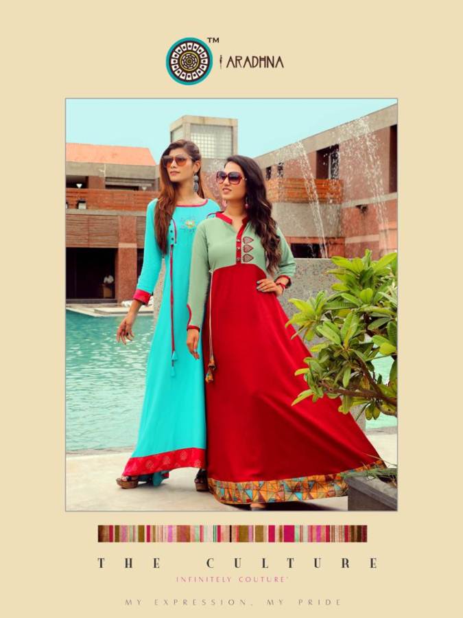 Aradhna Present Western Girl Long Kurti Collection