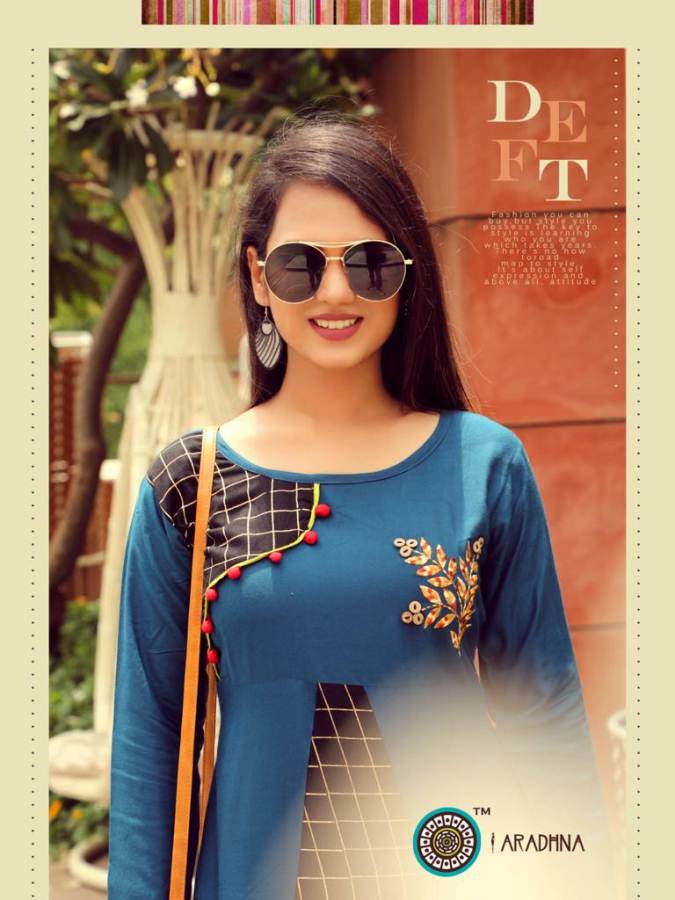 Aradhna Present Western Girl Long Kurti Collection