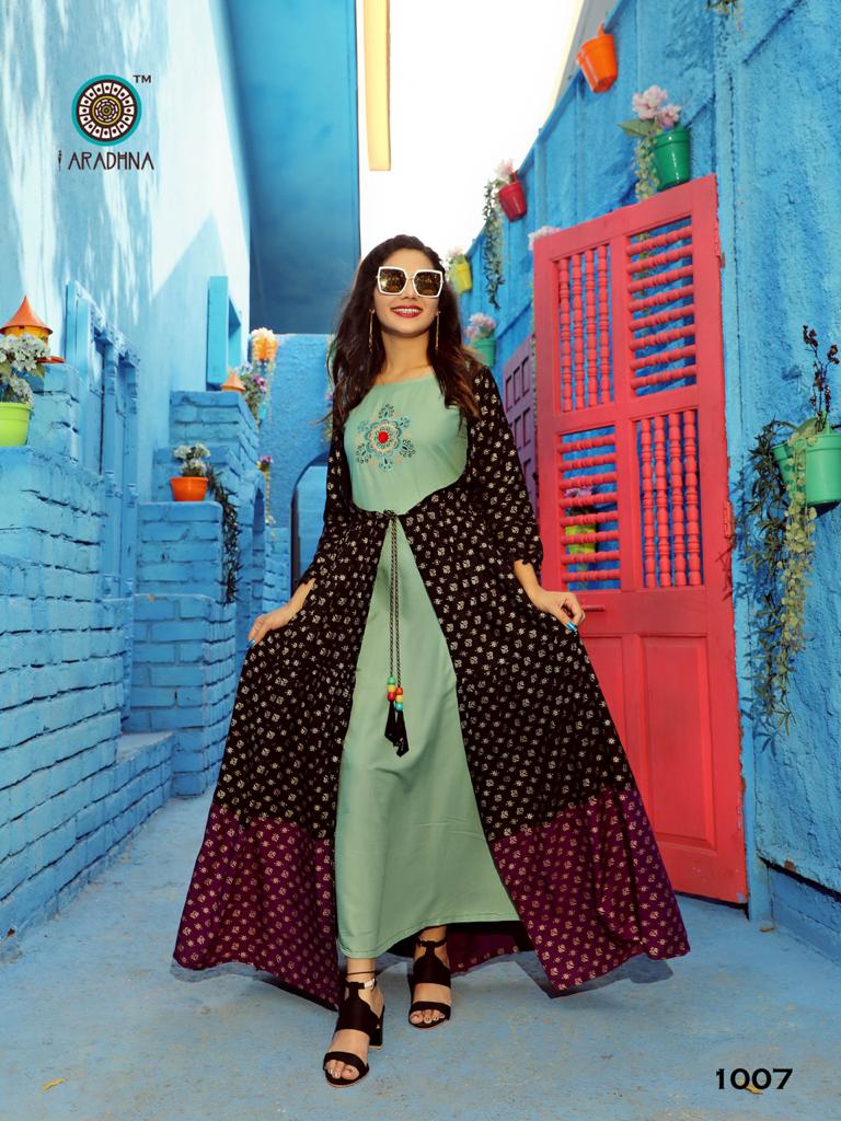 Aradhna Present Mashup Vol 1 Long Kurtis Catalogue