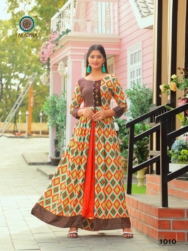 Aradhna Present Mashup Vol 1 Long Kurtis Catalogue