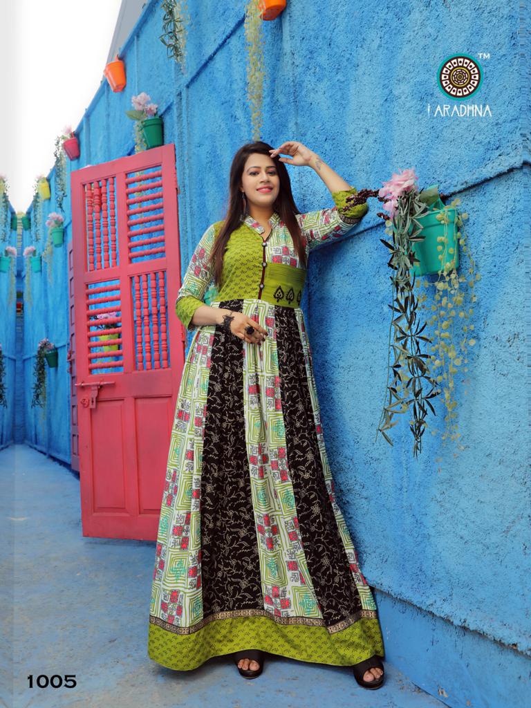 Aradhna Present Mashup Vol 1 Long Kurtis Catalogue
